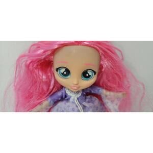 Cry Babies BFF Katie Fashion Doll Pink-Haired 8"